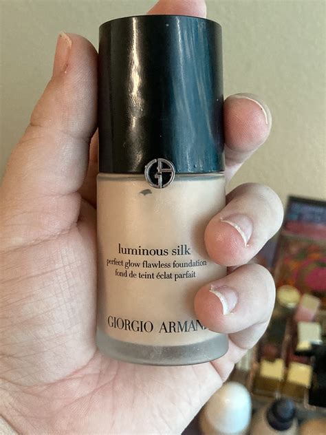 giorgio armani luminous silk reviews.